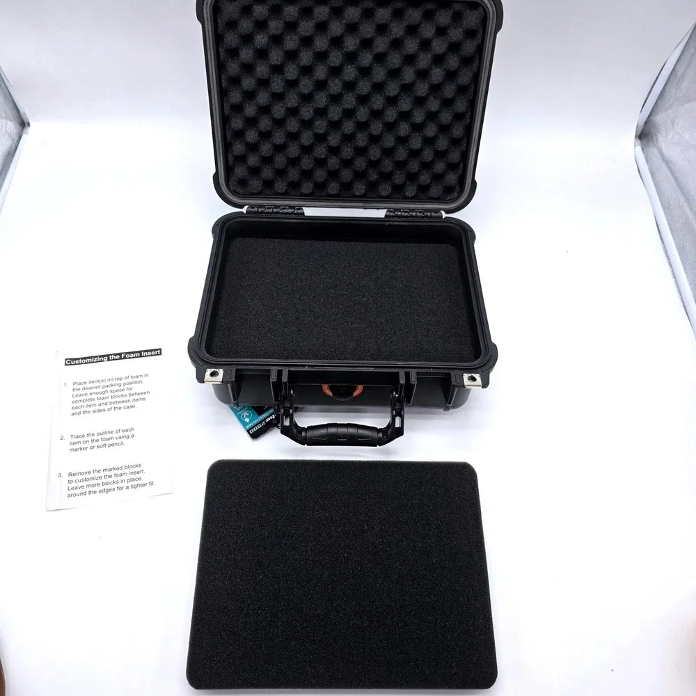 Apache 2800 Weatherproof Protective Case Black IP65 Hard Shell with Foam 64551